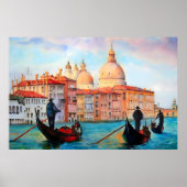 Poster Gondoles de Venise (Devant)