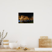 Poster Gondoles de Venise la Nuit (Cuisine)
