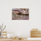 Poster Gondoles par John Singer Sargent, Art Impressionni (Cuisine)