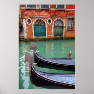 Poster Gondoles sur le Grand Canal, Venise