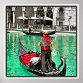 Poster Gondolier (Devant)