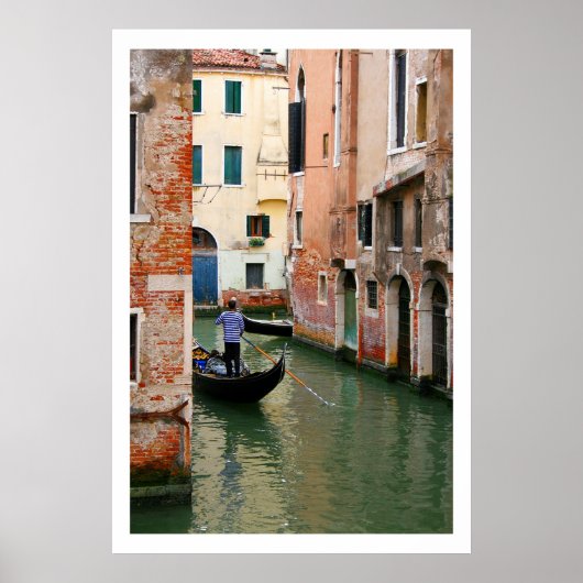 Poster Gondolier (Devant)