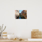 Poster Gondolier à Venise, Italie (Cuisine)
