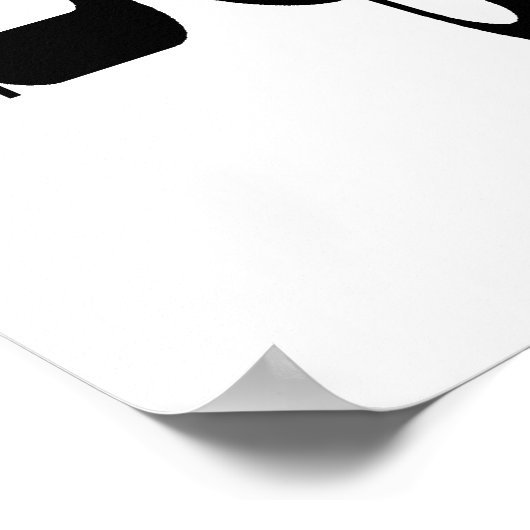 Poster Gone Squatchin - Il y a un Squatch dans ces Bois (Coin)