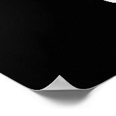 Poster Gone Squatchin, silhouette sasquatch avec lune (Coin)