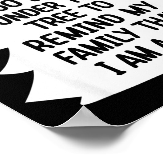 Poster Gonna Go Lay Under The Tree To Remind My Family Th (Coin)