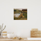 Poster Gonzalès - Au Bord de l'Eau (Cuisine)