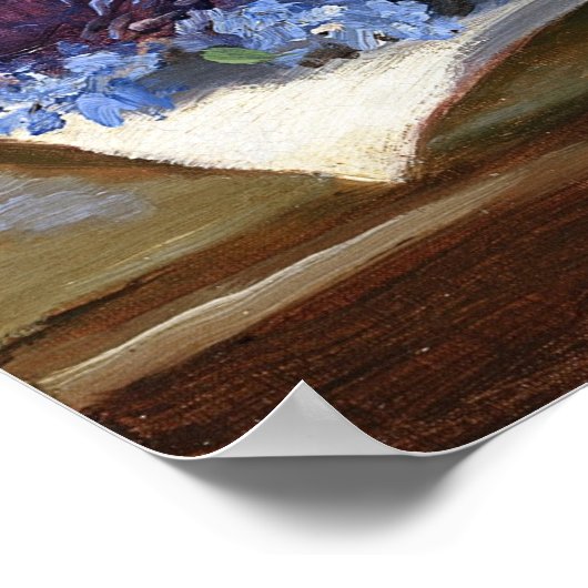 Poster Gonzalès - Bouquet De Fleurs (Coin)