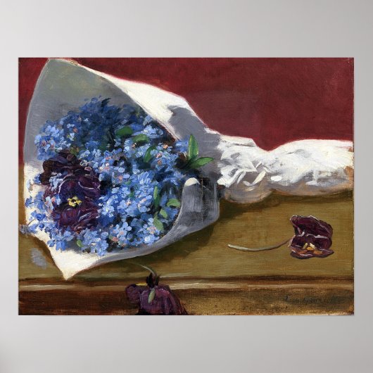 Poster Gonzalès - Bouquet De Fleurs (Devant)