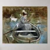 Poster Gonzalès - En Bateau (Devant)