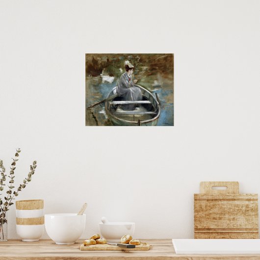 Poster Gonzalès - En Bateau (Cuisine)