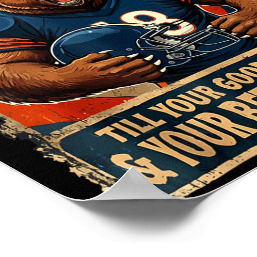 Poster Good Better Never Let It Rest Funny Bear  (Coin)