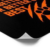 Poster Good Better Never Let It Rest Motivational Mindset (Coin)