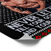 Poster Good Better Never Let It Rest Xmas Ben Johnson  (Coin)