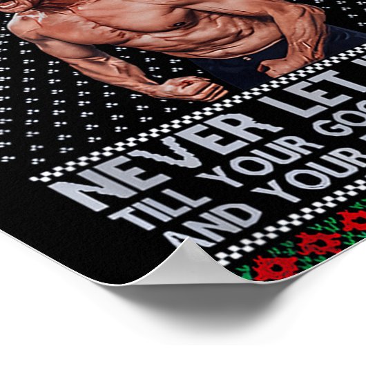 Poster Good Better Never Let It Rest Xmas Ben Johnson  (Coin)