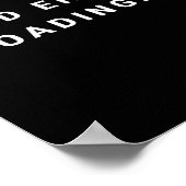 Poster Good Energy Loading... Minimalist  (Coin)