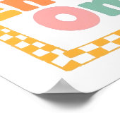 Poster "Good Energy Only" 70s Style Typography (Coin)