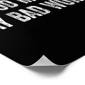 Poster Good moms say bad words funny quote  (Coin)