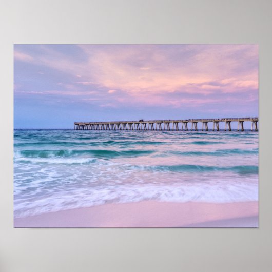 Poster Good Morning Navarre Beach Pier (Devant)