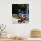 Poster Good Morning Yakuza Meme (Cuisine)