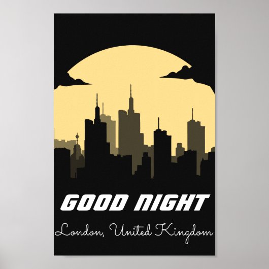 Poster Good Night (Voorkant)