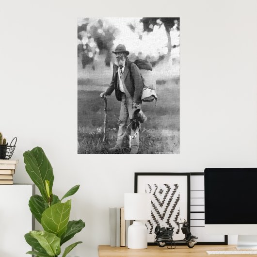 Poster Good Old Jolly Australian Swagman (Bureau à domicile)