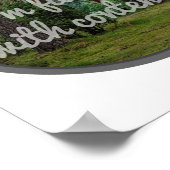 Poster good vibes cite la vie pour l'inspiration (Coin)