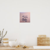 Poster Good Vibes Only Beach et Sable (Cuisine)