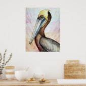 Poster Good Vibes Pelican (Cuisine)