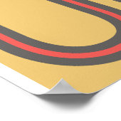 Poster Good Vibes uniquement (Coin)