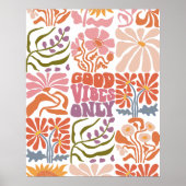 Poster Good Vibes Wall Art (Devant)