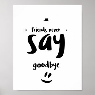 Poster Goodbye