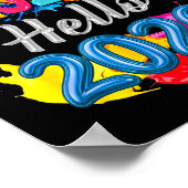 Poster Goodbye 2025 Hello 2026 Kids Funny New Year  (Coin)