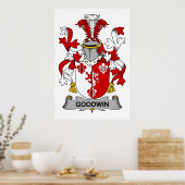 Poster Goodwin Family Crest (Cuisine)