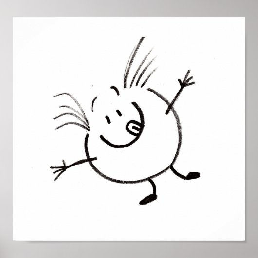 Poster Goofy Doodle Guy (Devant)