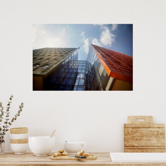 Poster Google Londres (Cuisine)