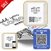 Poster GOOGLE REVIEWS QR code personnalisé