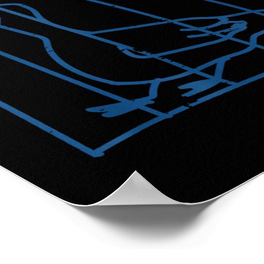 Poster Goose Got Too Silly Prison Funny Jail Animal Kids (Coin)