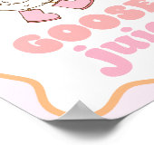 Poster Goose Juice Table Sign (Coin)