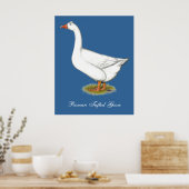 Poster Goose Roman Tufted (Cuisine)