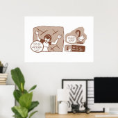 Poster Goosiversaire (Bureau à domicile)