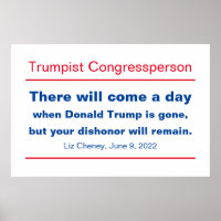 GOP Congress Votre Dishonor Restera Cheney