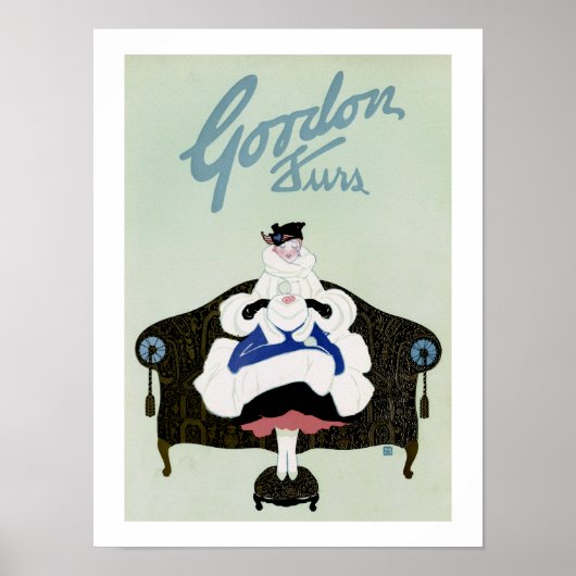 Poster Gordon Furs (Devant)
