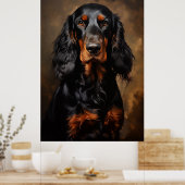 Poster Gordon Setter (Cuisine)