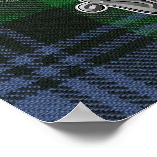 Poster Gordon Tartan (Coin)