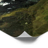 Poster Gorge de Cook, cap Perpetua, côte de l'Oregon (Coin)