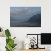 Poster gorge de la rivière columbia (Bureau à domicile)