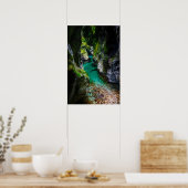 Poster Gorge de la Soca en Slovénie (Cuisine)