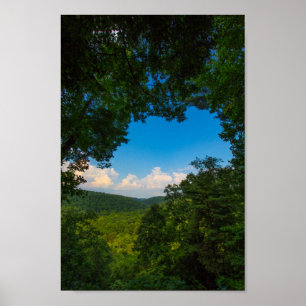 Poster Gorge Mohican, Parc d'état de Mohican, Ohio