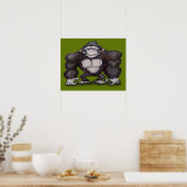 Poster Gorilla (Cuisine)